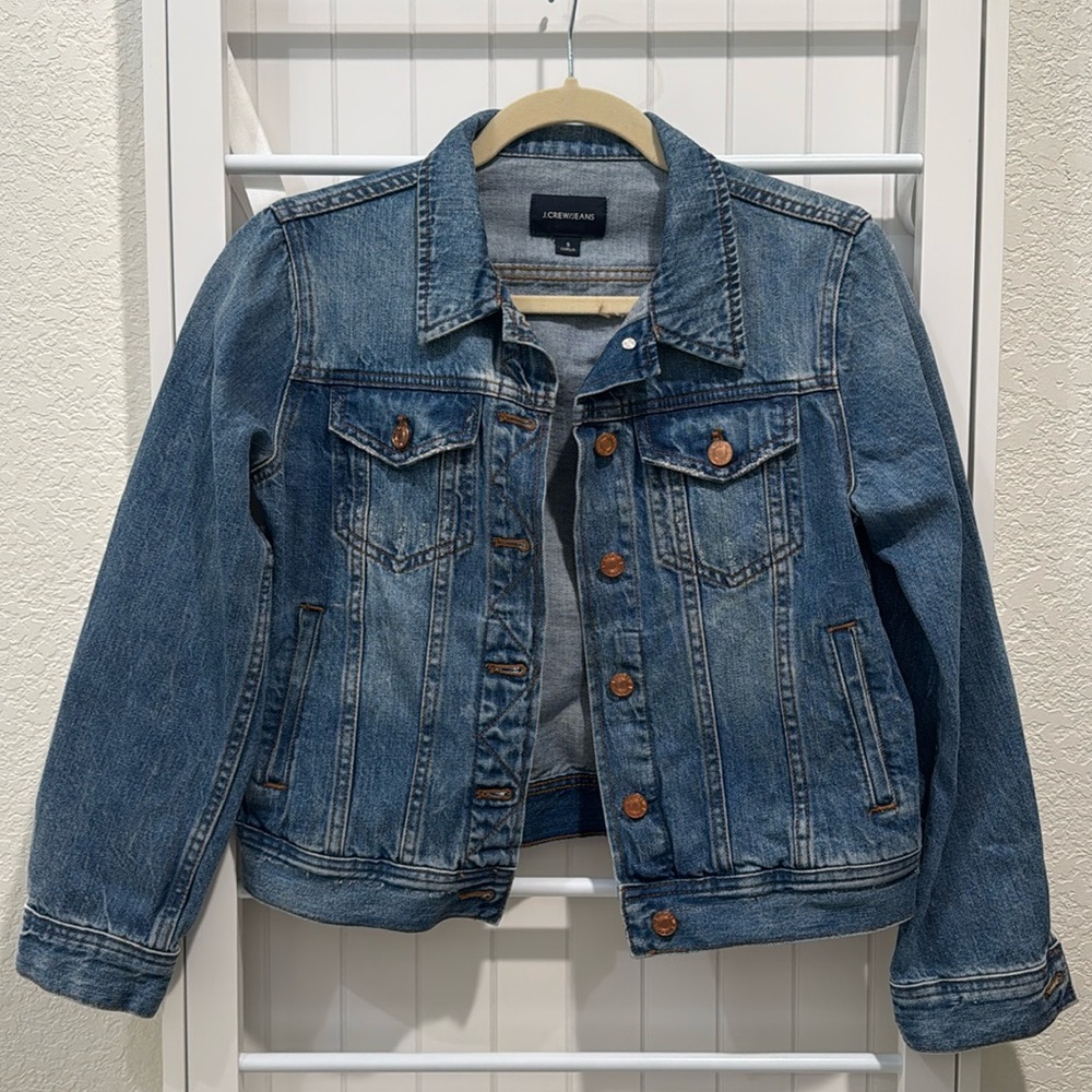 J. Crew denim jacket - worn once